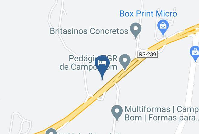 Campo Bom - Hotel Guapore Maps