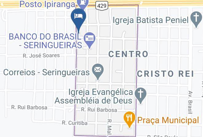 Seringueiras - Hotel Guapore Maps