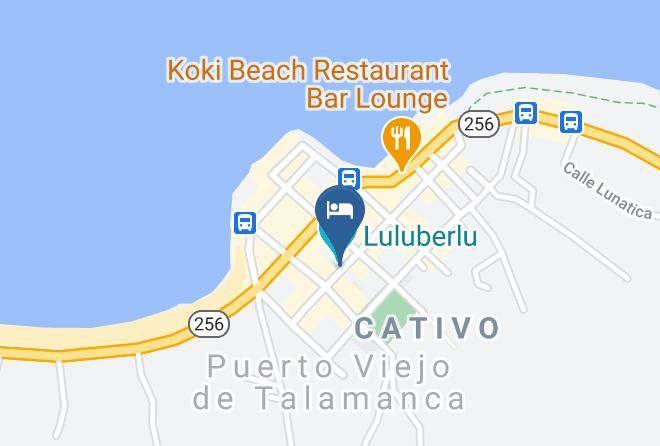 Hotel Guarana Cabinas Map