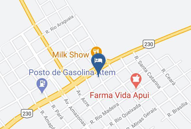 Apui - Hotel Guarani Maps