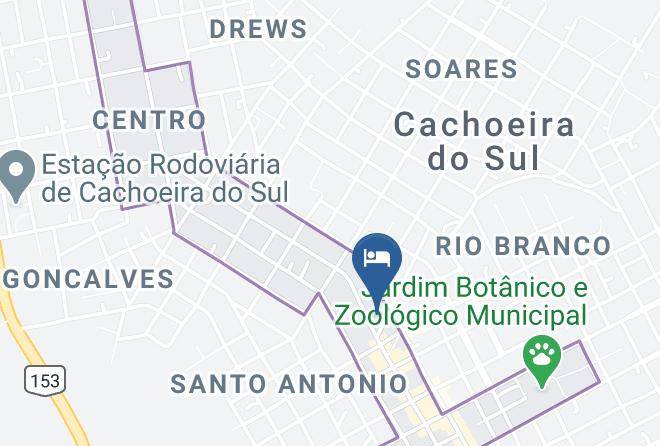 Cachoeira Do Sul - Hotel Guarany Maps