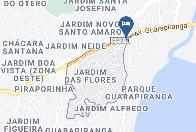 Sao Paulo Jardim Sao Luis - Hotel Guarapiranga Maps