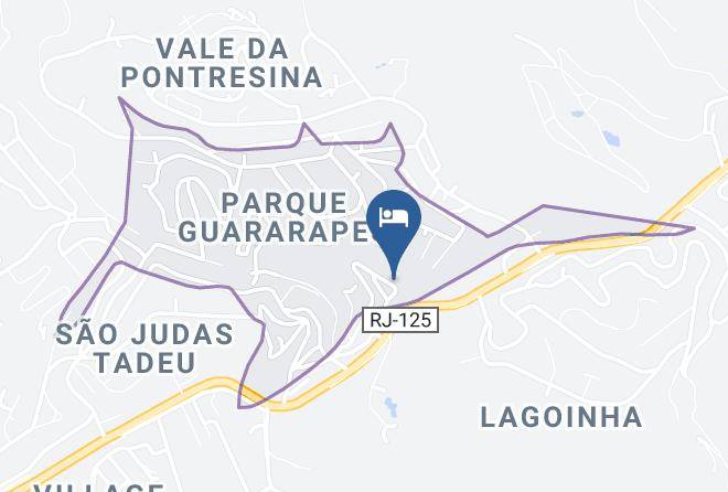 Miguel Pereira - Hotel Guararapes Maps
