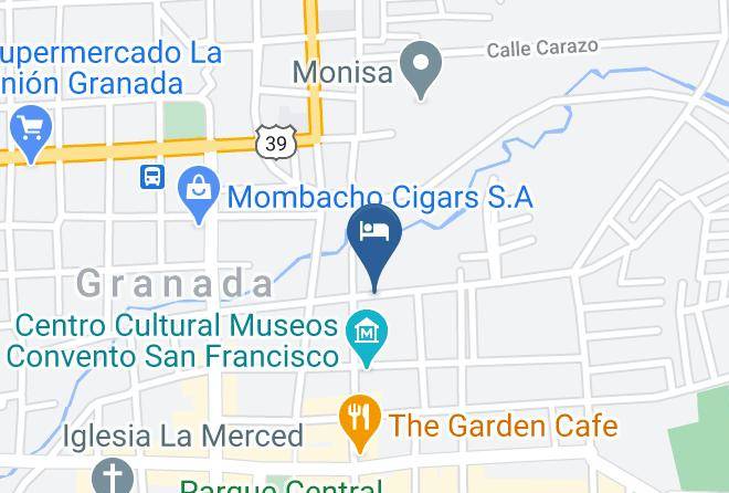 Granada - Hotel Guardabarranco Maps