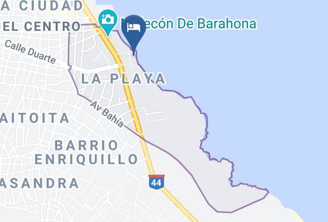 Santa Cruz De Barahona - Hotel Guarocuya Barahona Maps