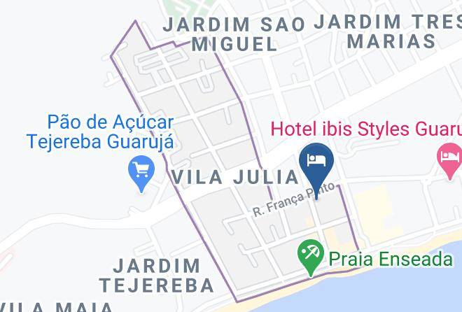 Guaruja - Hotel Guaruja Tropical Maps