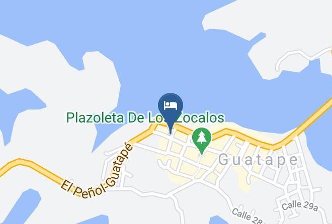 Guatape - Hotel Guatatur Maps