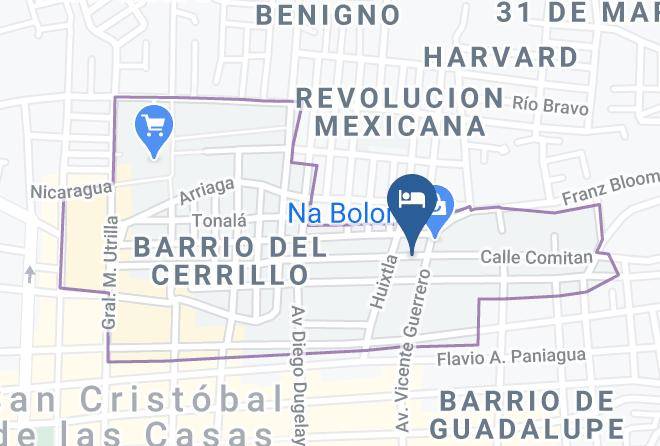San Cristobal De Las Casas - Hotel Guayaba Inn Maps