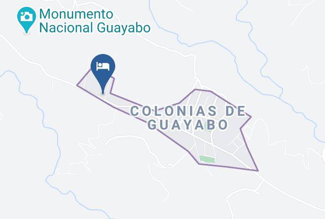 Turrialba - Hotel Guayabo Maps