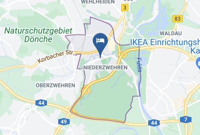Kassel - Hotel Gude Maps