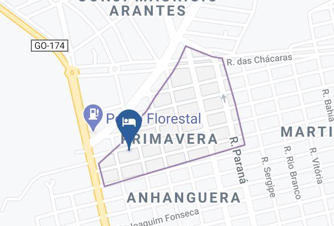 Rio Verde - Hotel Guerreiro Maps