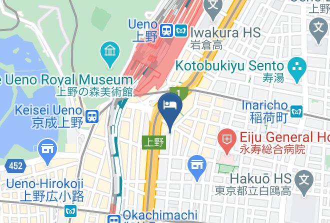 Taito Ward - Hotel Guest1 Maps