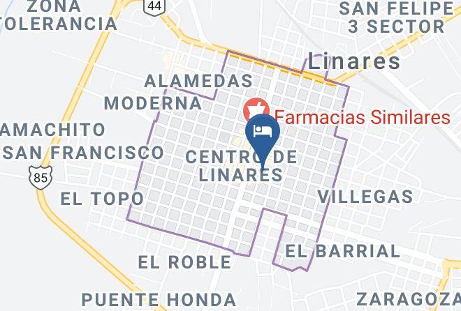 Linares - Hotel Guidi Maps
