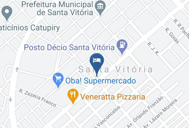 Santa Vitoria - Hotel Guima Maps