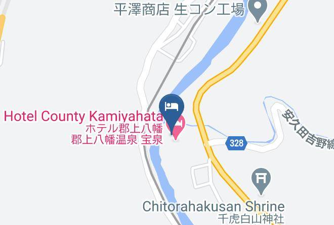 Gujo City - Hotel Gujo Hachiman Maps