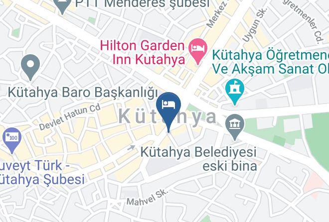 Kutahya Alipasa - Hotel Gul Palas Maps