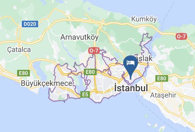 Hotel Gulsa Mapa
 - Istanbul - Beyoglu