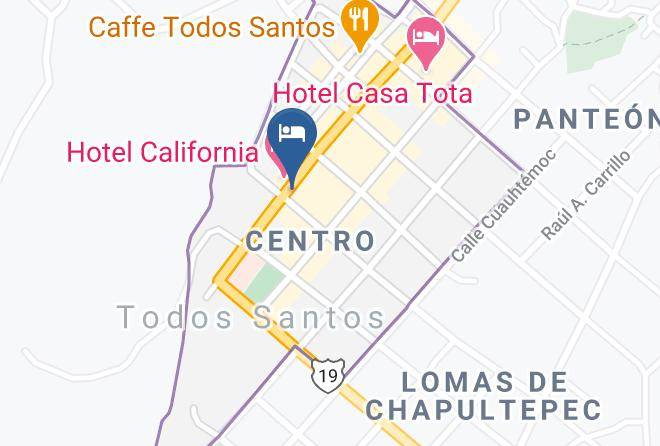 La Paz - Hotel Guluarte Maps