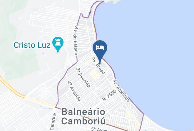 Balneario Camboriu - Sagres Praia Hotel Maps