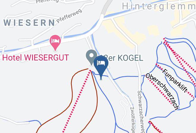 Zell Am See - Hotel Gungau Maps