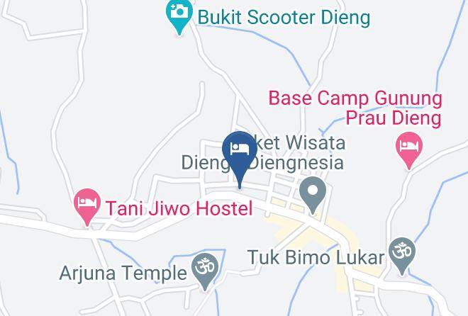 Banjarnegara Regency - Hotel Gunung Mas Maps
