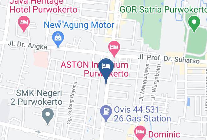 Banyumas Regency - Hotel Gunung Slamet Maps