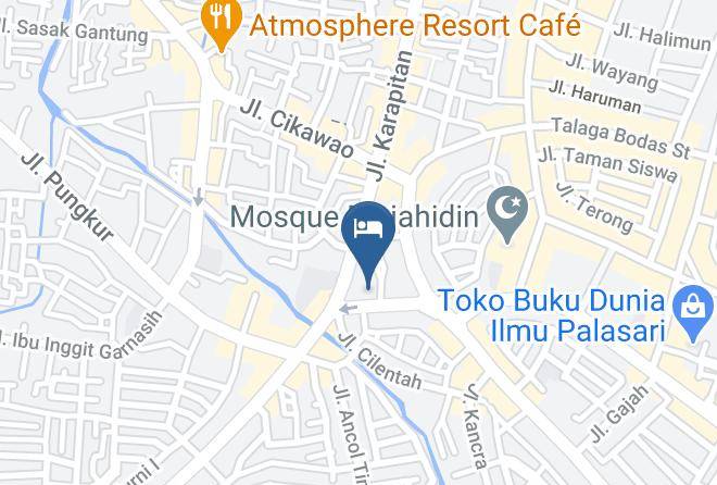 Bandung - Hotel Gurame Maps