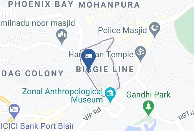 Port Blair - Hotel Guru International Andaman Maps