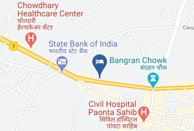 Hotel & Restaurant Guru Surbhi Map