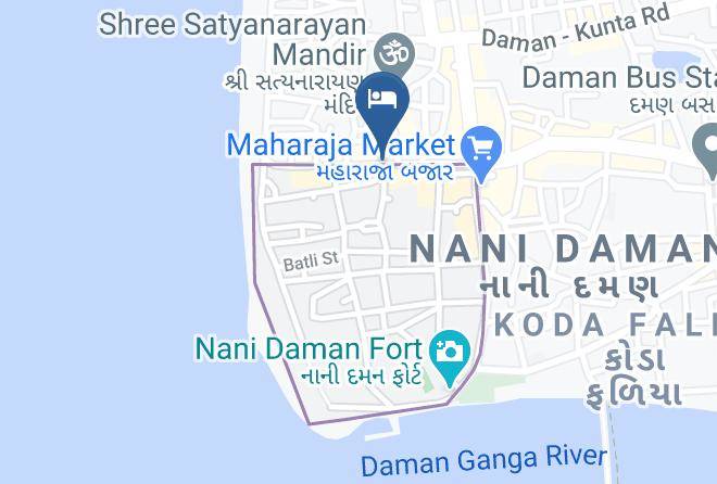 Daman - Hotel Gurukripa Maps