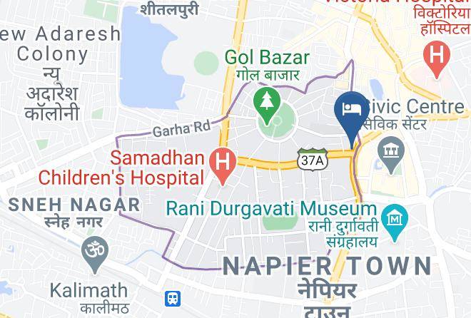 Jabalpur - Hotel Guruman Maps