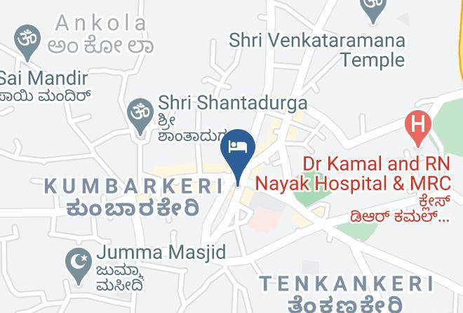 Ankola - Hotel Guruprasad Maps
