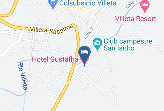 Villeta - Hotel Gustafha Maps