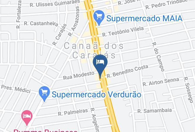 Canaa Dos Carajas - Hotel Gustavo Maps