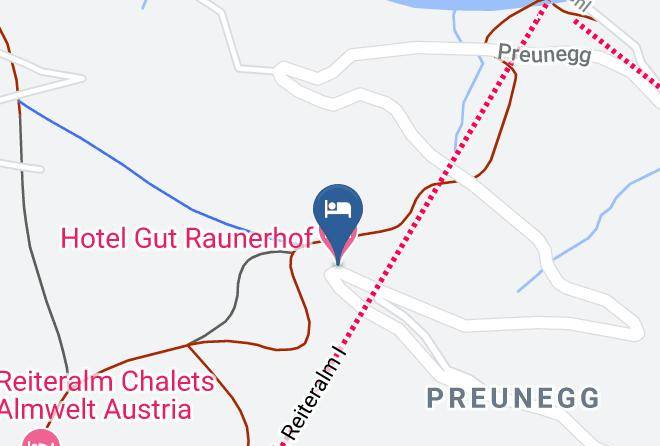 Liezen - Hotel Gut Raunerhof Maps