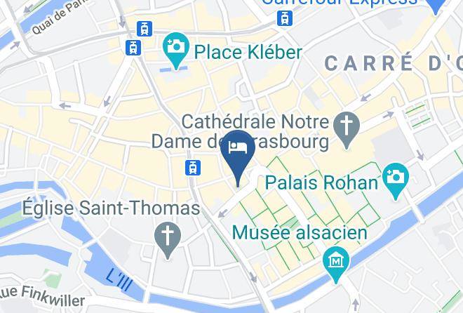 Bas Rhin - Hotel Gutenberg Maps