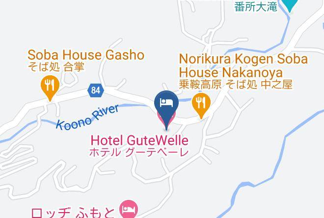 Matsumoto City - Hotel Gutewelle Maps