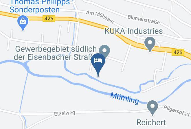 Miltenberg - Hotel Gutsmuhle Maps