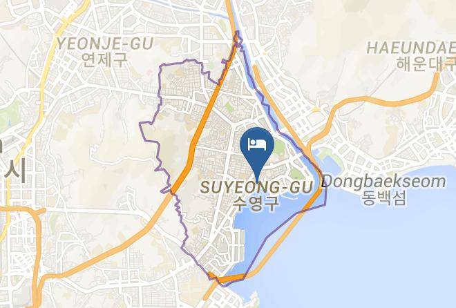 Suyeonggu - Hotel Gwangan Pico Blue Maps