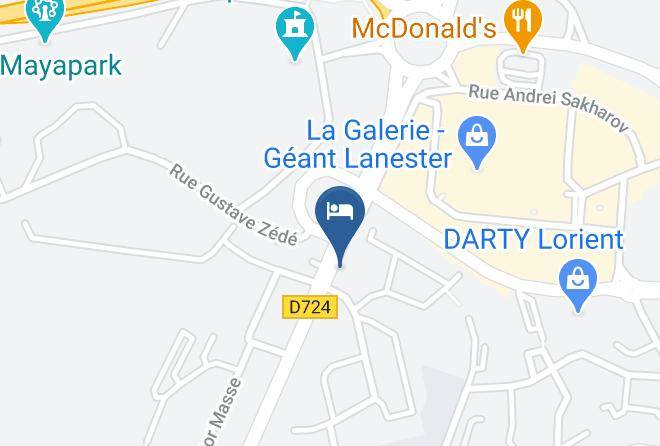 Morbihan - Hotel Gwenva Maps