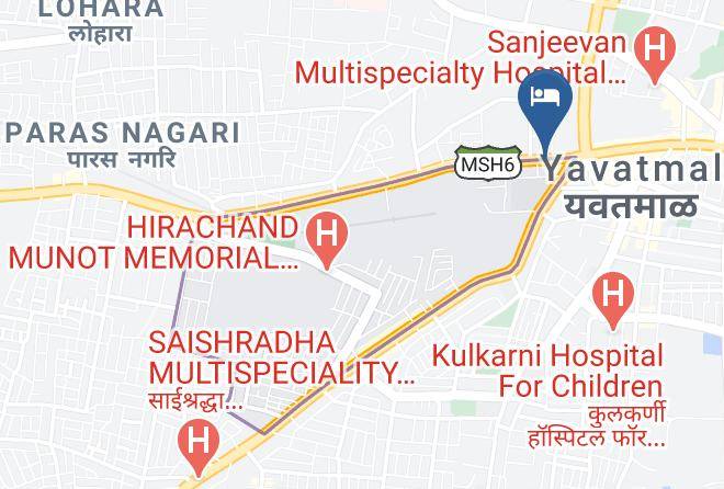 Yavatmal - Hotel Gyansons Maps
