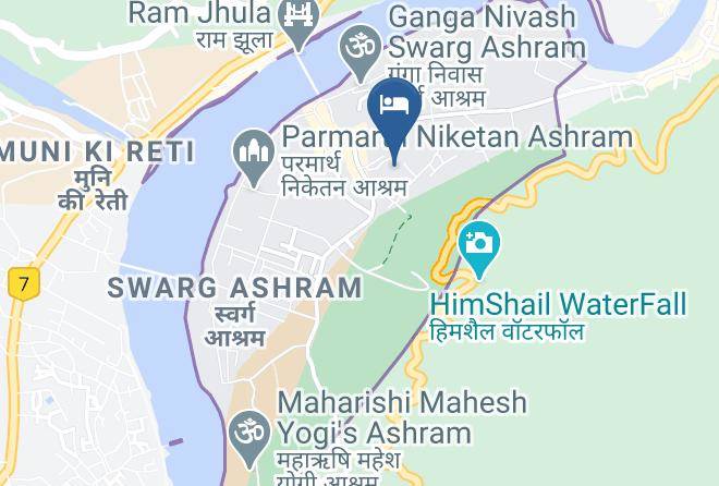 Rishikesh - Hotel Gyatri Kunj Maps