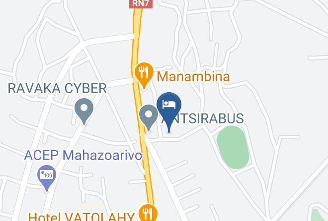 Antsirabe I - Hotel H1 Antsirabe Maps