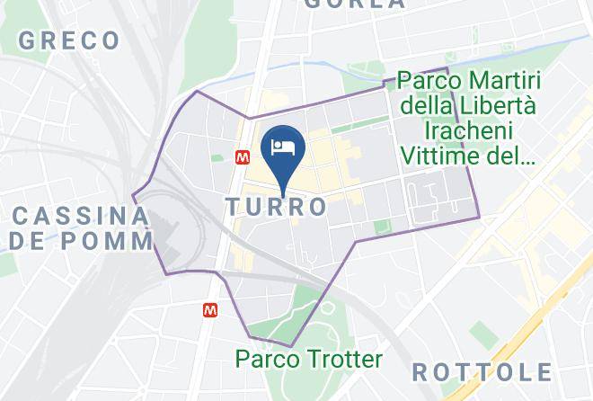 Milan - Hotel H21 Maps