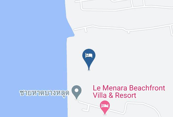 Amphoe Takua Pa - Hotel Haadson Bangsak Resort Maps