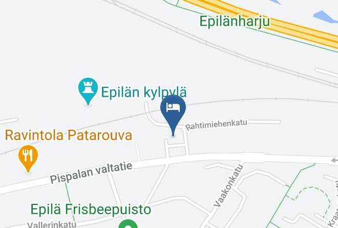 Tampere - Hotel Haapalinna Maps