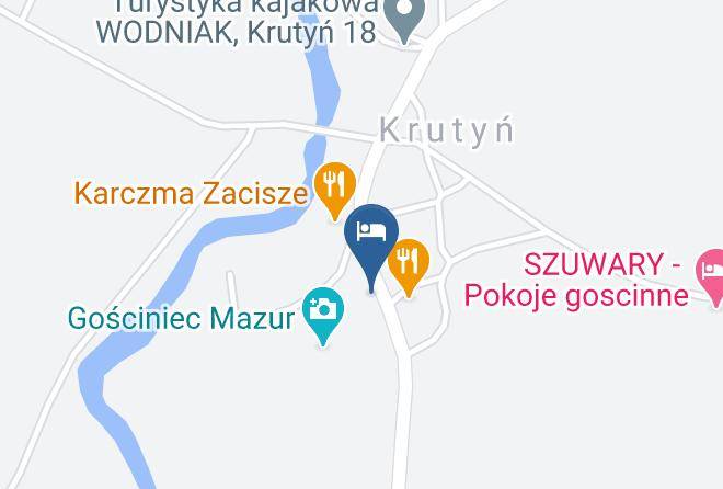 Mragowski - Hotel Habenda Maps
