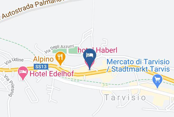 Udine - Hotel Haberl Maps