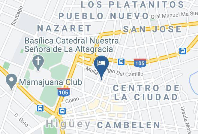 Salvaleon De Higuey - Hotel Habitel Maps
