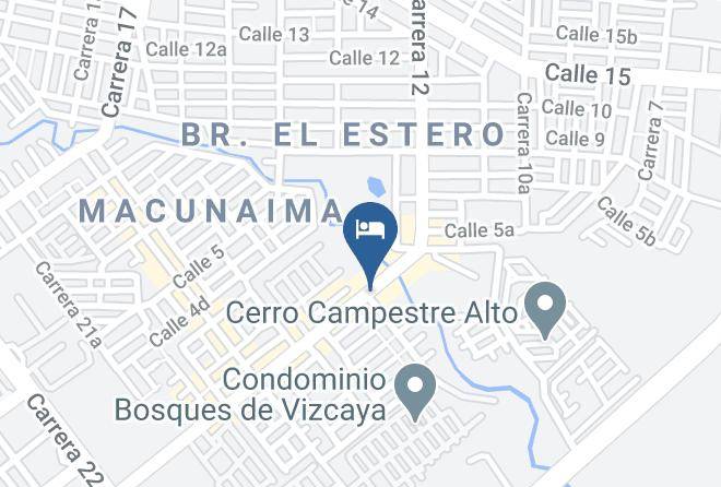Villavicencio - Hotel Hacaritama Colonial Maps